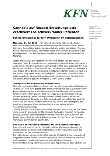 KFN PM Cannabis in der Medizin[86035]